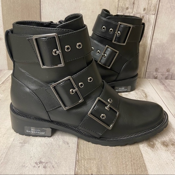 NWT Blondo Camila Leather Boots Size 8 - Picture 11 of 13